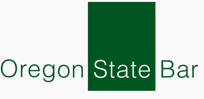 Oregon State Bar Logo - Return to OSB website